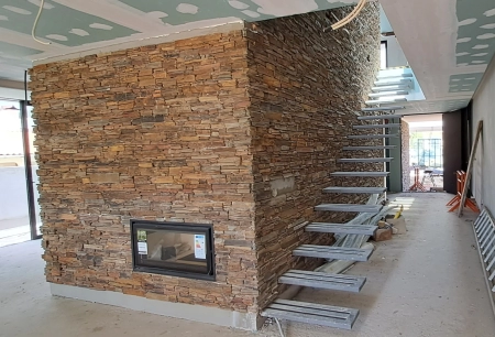 Painéis de Tiras Rústicas